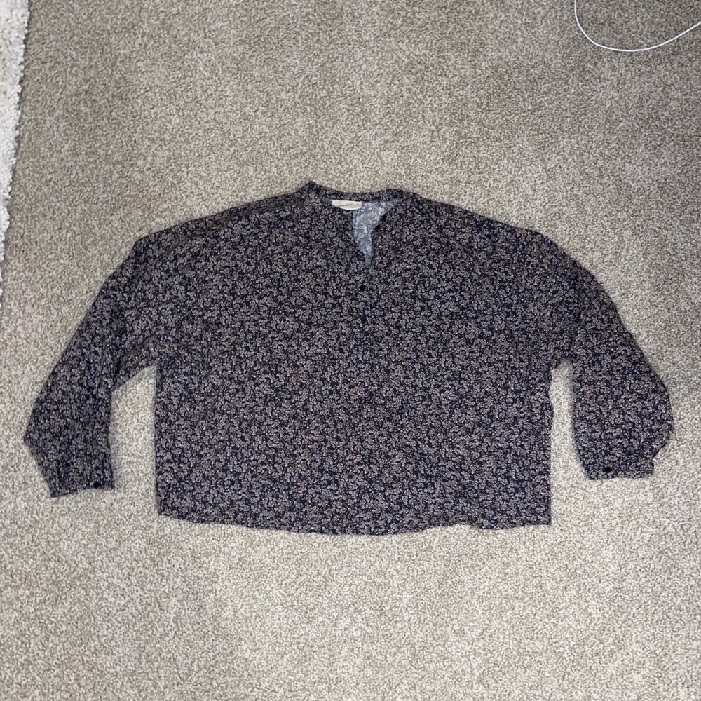 •universal thread floral blouse•